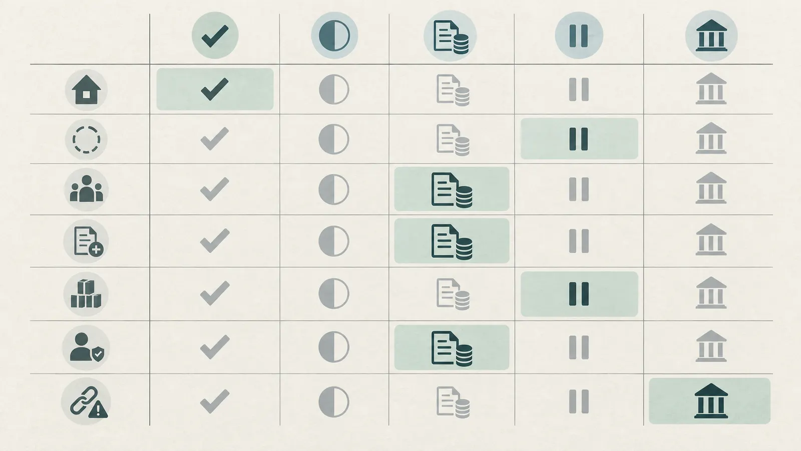 Payment outcome matrix for releasing, partially paying, conditioning, holding or escalating a construction draw