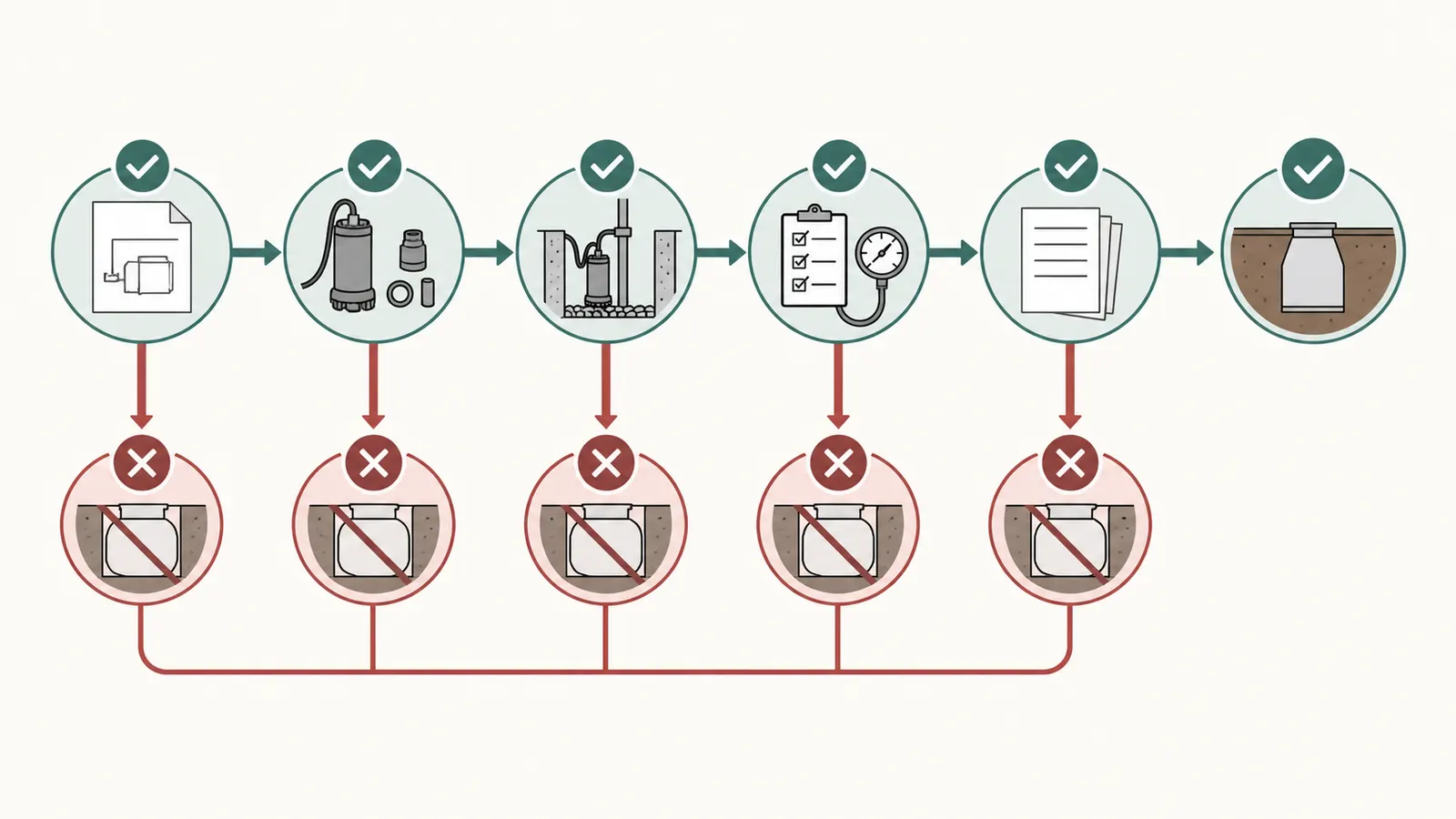 Release gate linking design, components, installation, startup, and handoff records