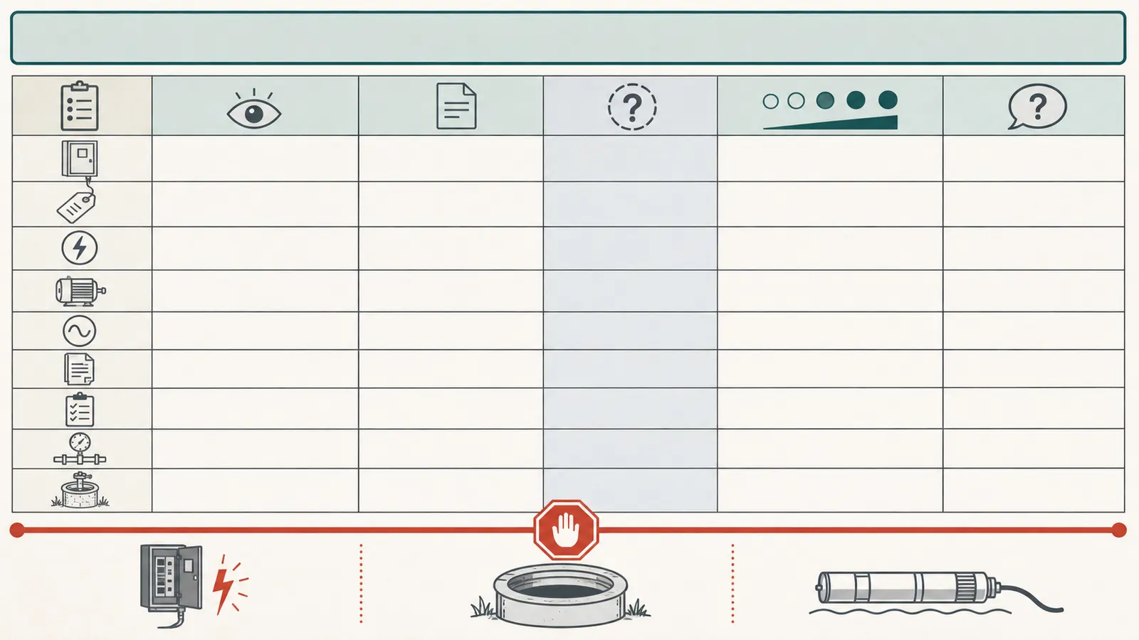 Printable-style worksheet comparing observed labels, records, interpretation, confidence, and next professional question