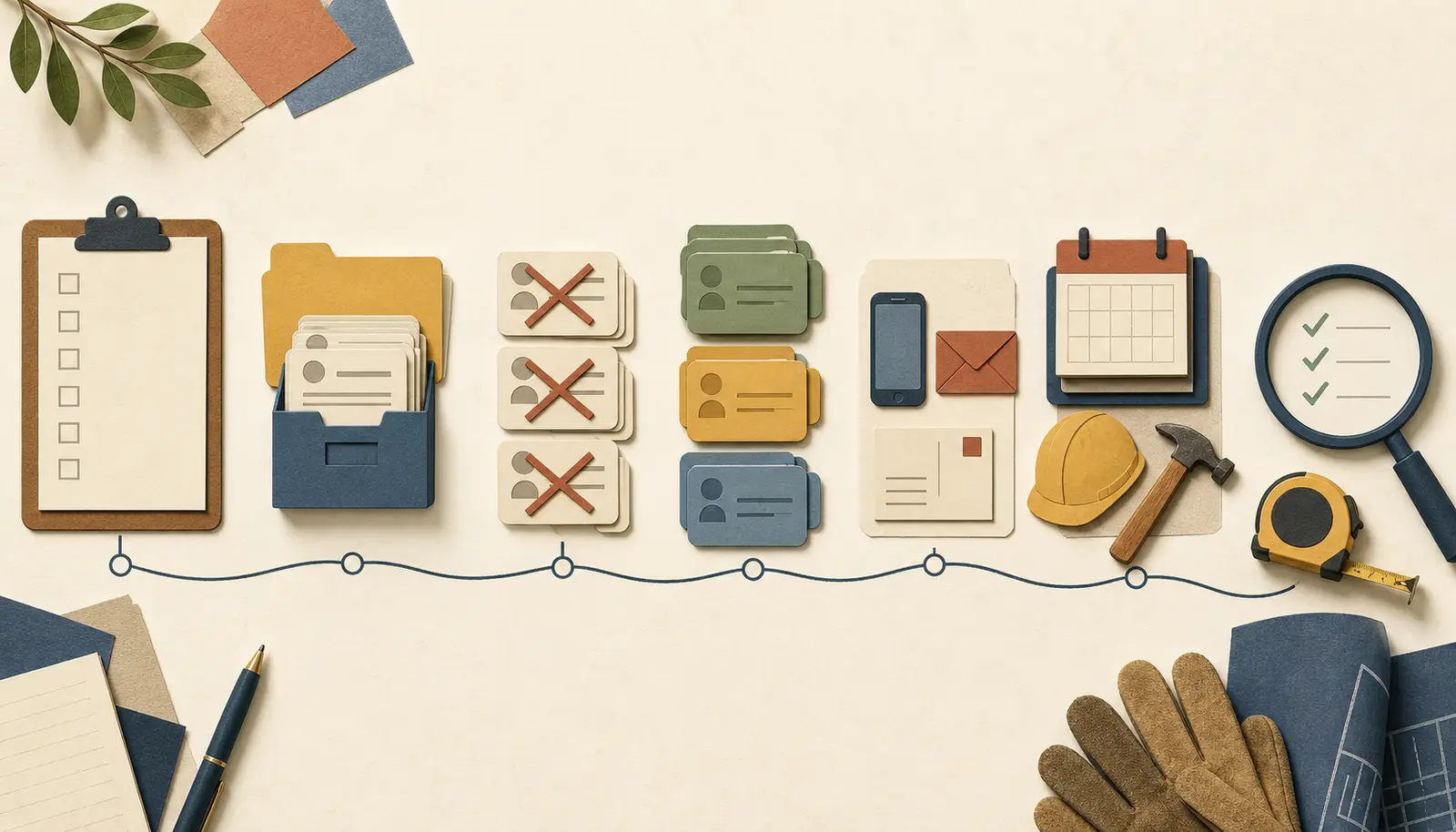Illustration of a dispatcher routing well contractor reactivation replies