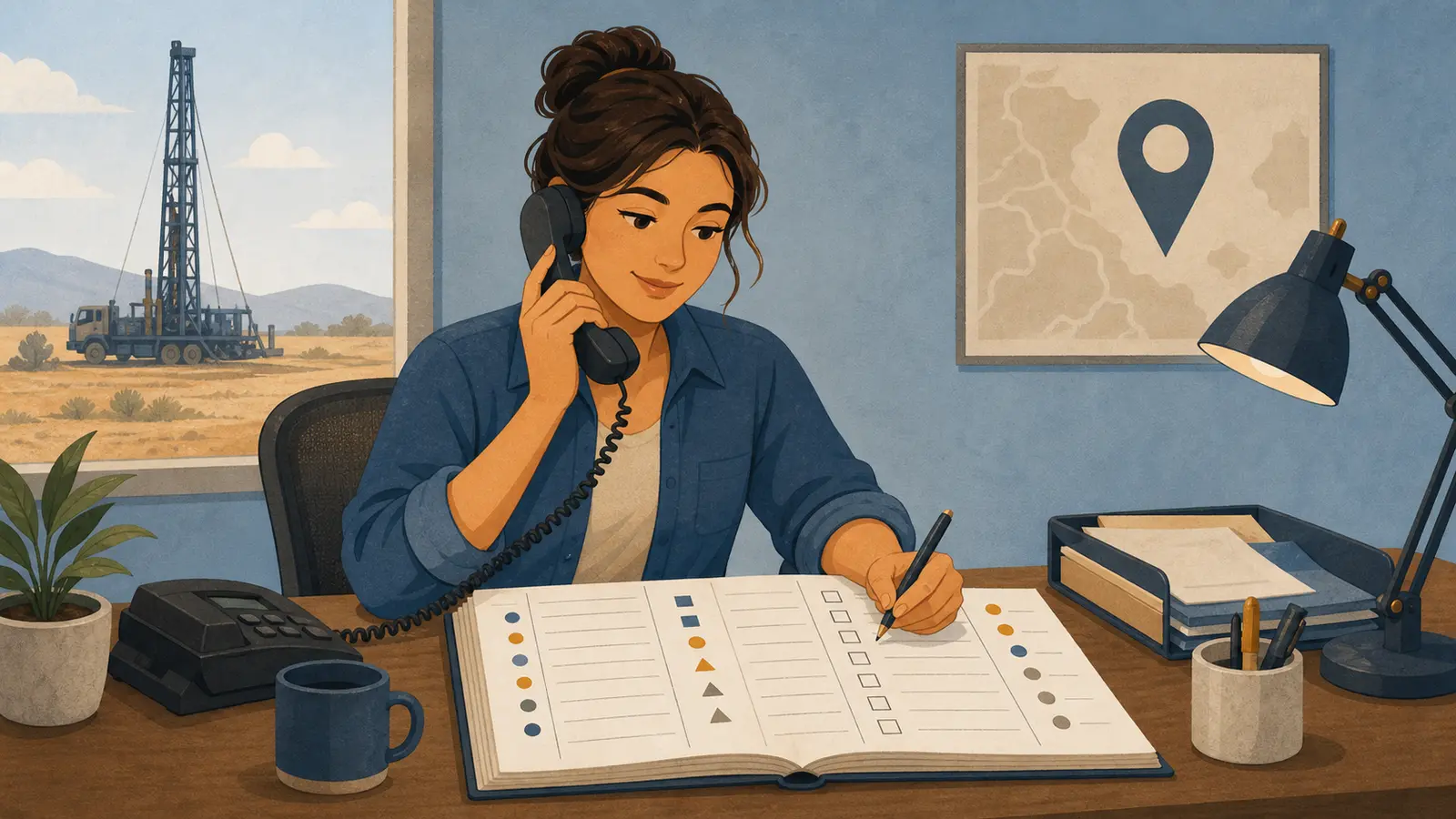 Illustration of booked-job call tracking